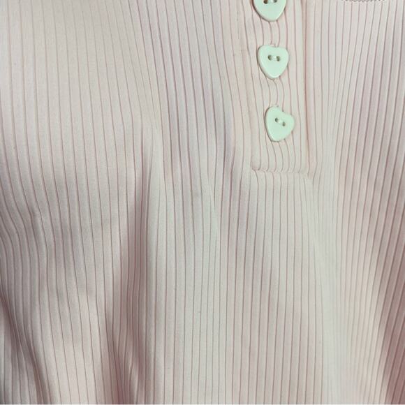 Stoney Clover x Target Pink Ribbed One Piece Cheeky High Leg Swimsuit XS 0 2 new - Picture 14 of 14